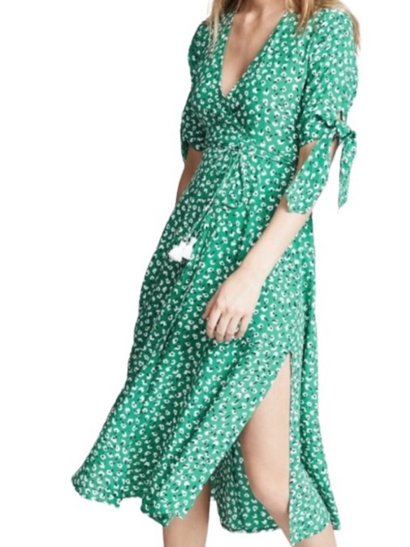 Faithful The Brand Vintage Bloom Melodie Midi Dress Size 6